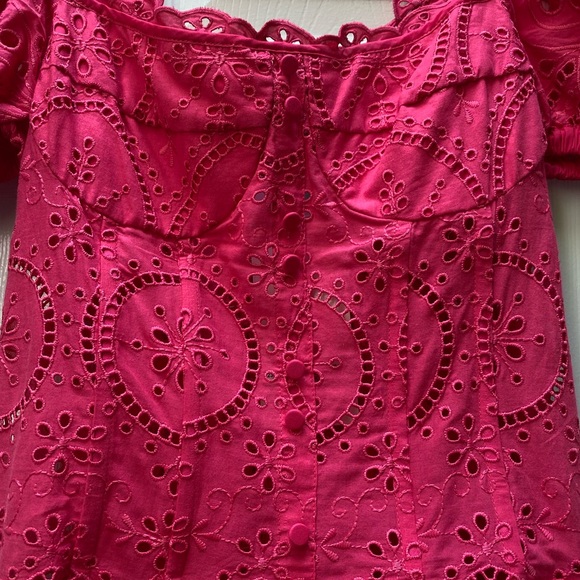 NWT Charo Ruiz Yara Dress in Fuchsia - Picture 6 of 9